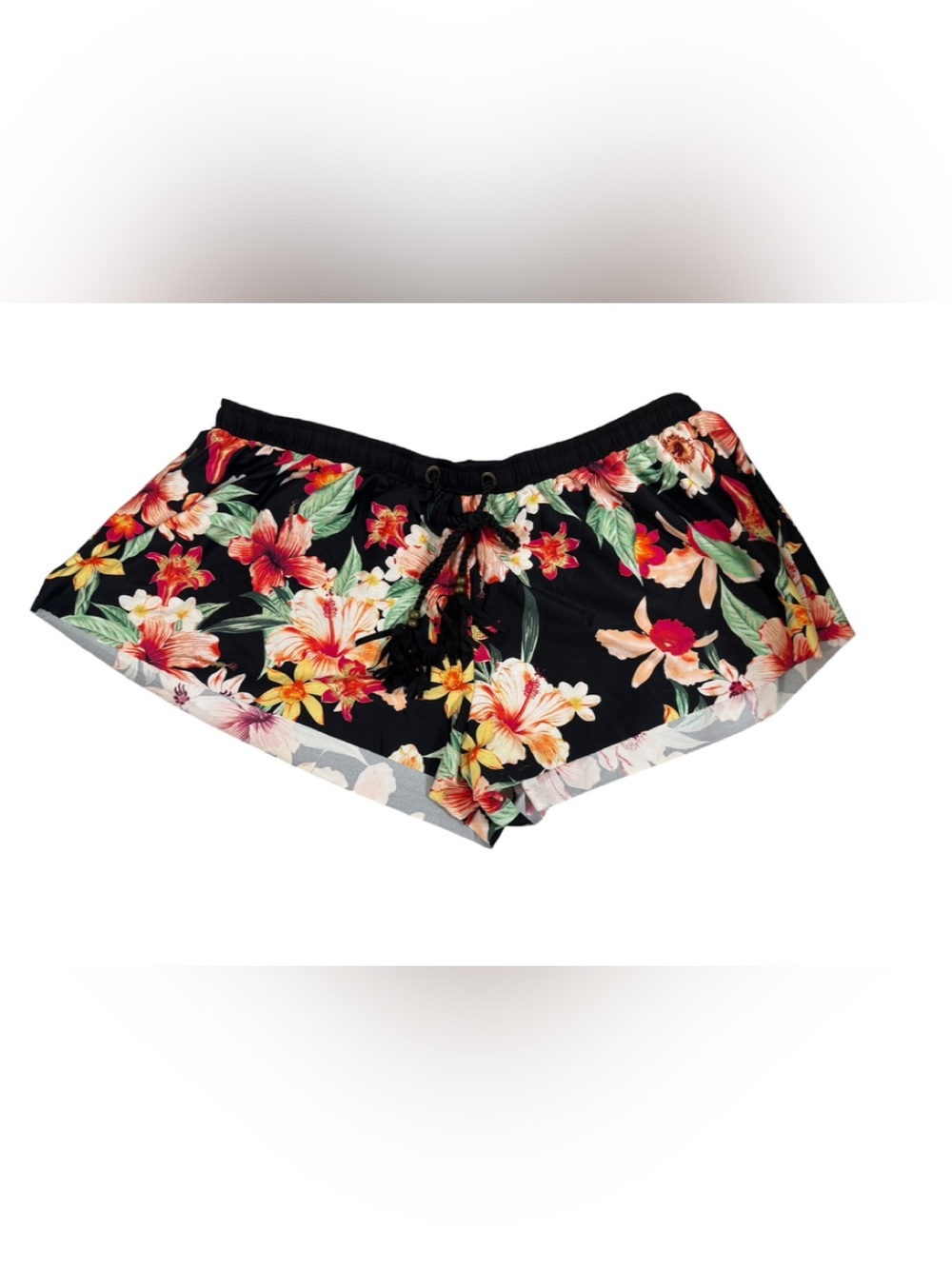 Rip Curl Women's Large Tropical Floral Surf Cutoff Flouncy Short New Never Worn
